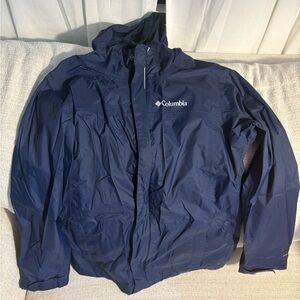 Columbia Boy’s Deep Blue Rain Jacket